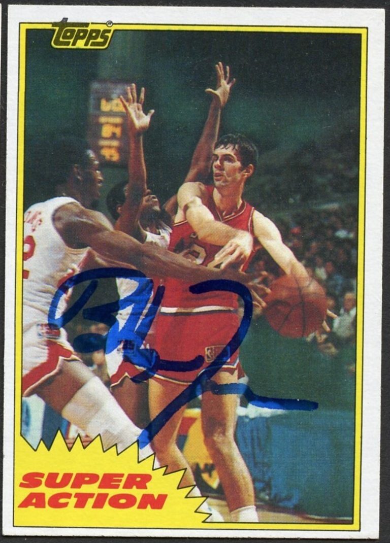 Bobby Jones #106 signed autograph auto 1981-82 Topps Basketball Trading Card