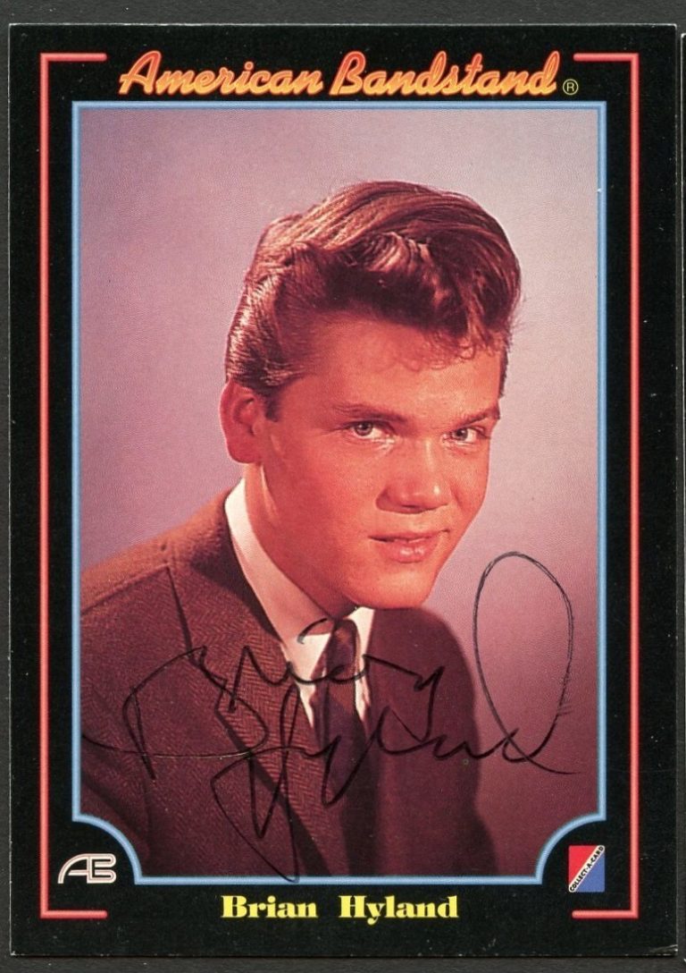 Brian Hyland #57 signed autograph auto 1993 American Bandstand Trading Card