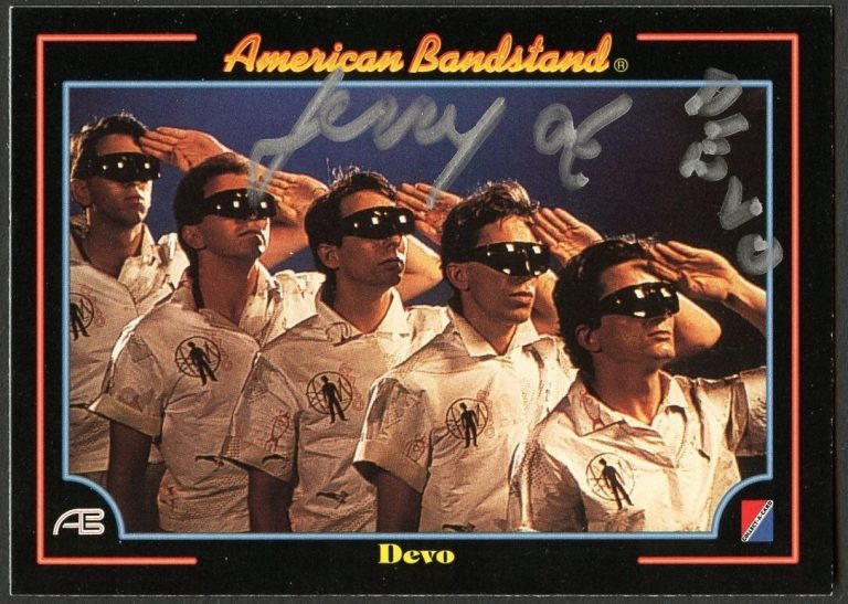 Jerry Casale #98 signed autograph auto 1993 American Bandstand DEVO Card