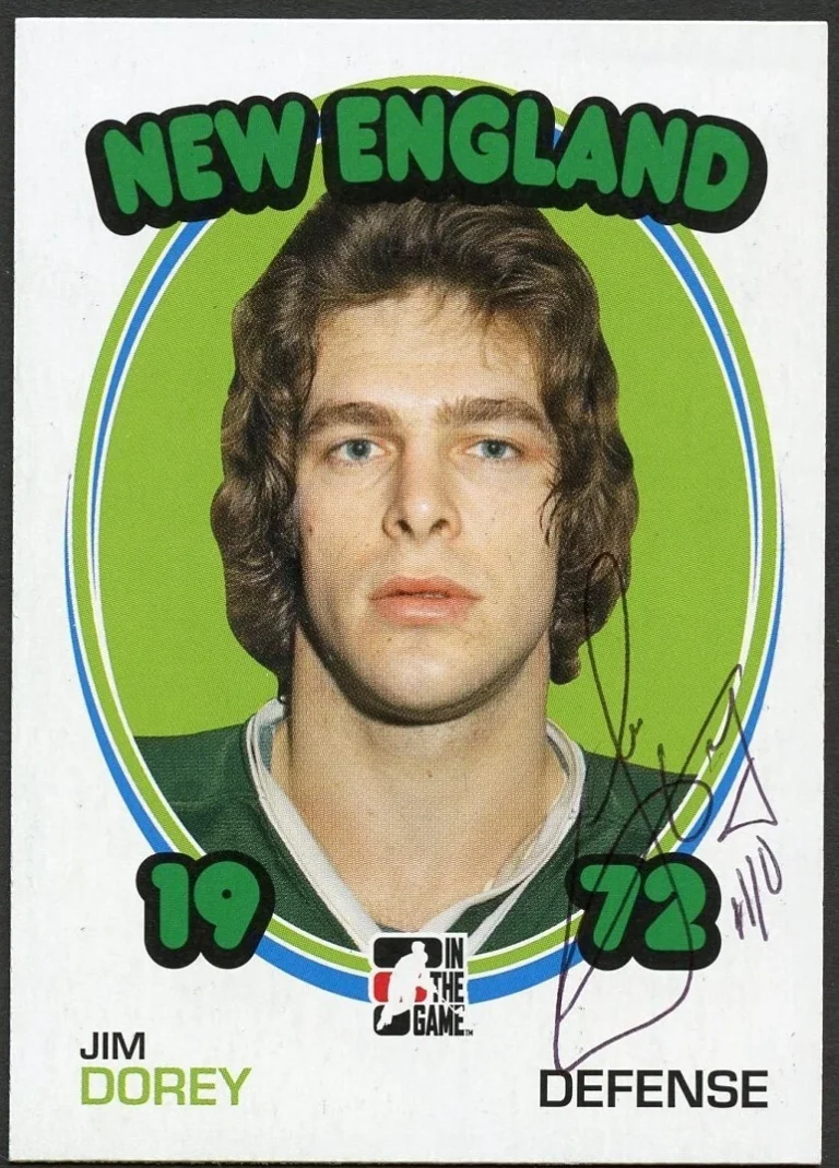 Jim Dorey signed autograph auto 2009 In The Game 1972 Year in Hockey