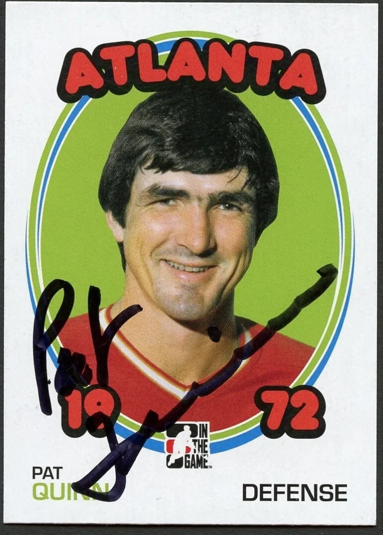 Pat Quinn signed autograph auto 2009 In The Game 1972 Year in Hockey