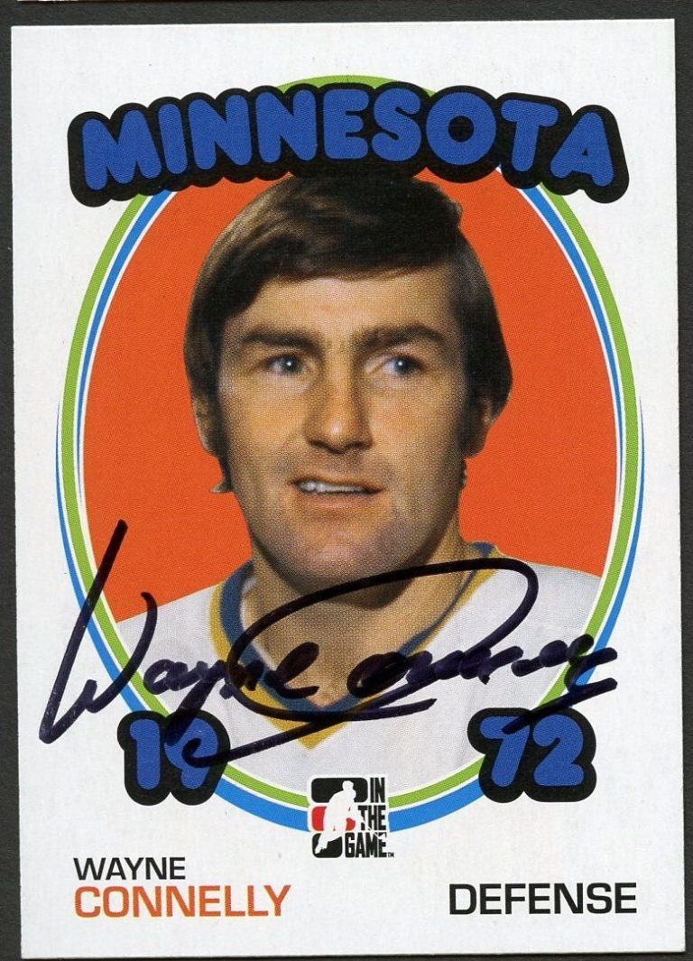 Wayne Connelly signed autograph auto 2009 In The Game 1972 Year in Hockey