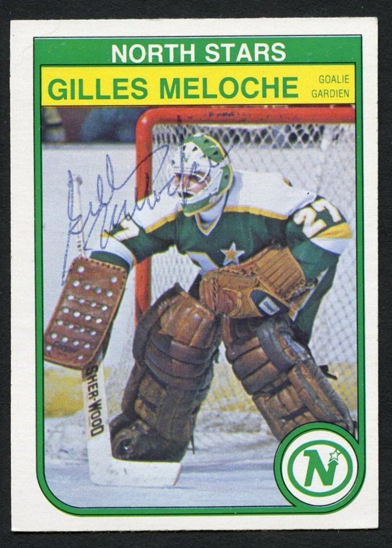 Gills Meloche #170 signed autograph auto 1982-83 O-Pee-Chee Hockey Card