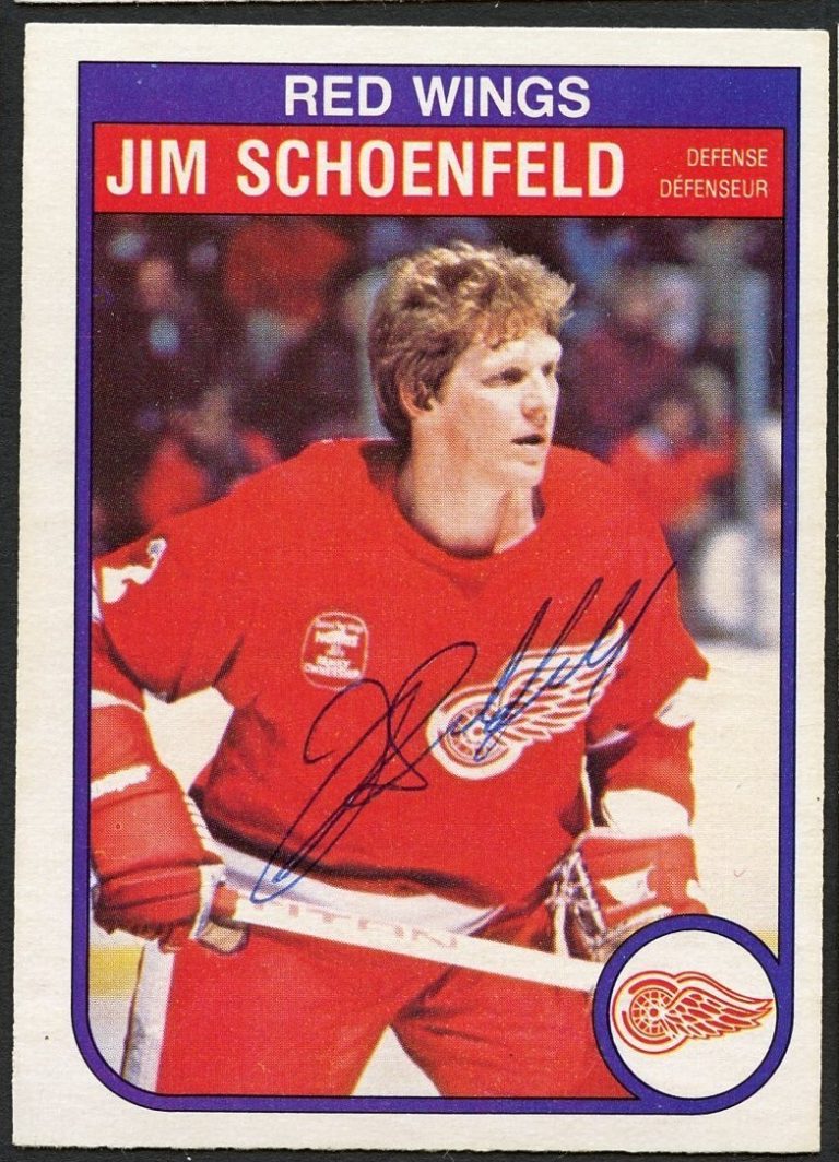 Jim Schoenfeld #94 signed autograph auto 1982-83 O-Pee-Chee Hockey Card