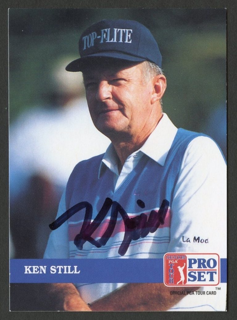 Ken Still #261 signed autograph auto 1992 Pro Set Golf Trading Card