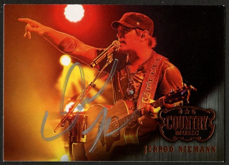 Jerrod Niemann #53 signed autograph auto 2014 Panini Country Music Card