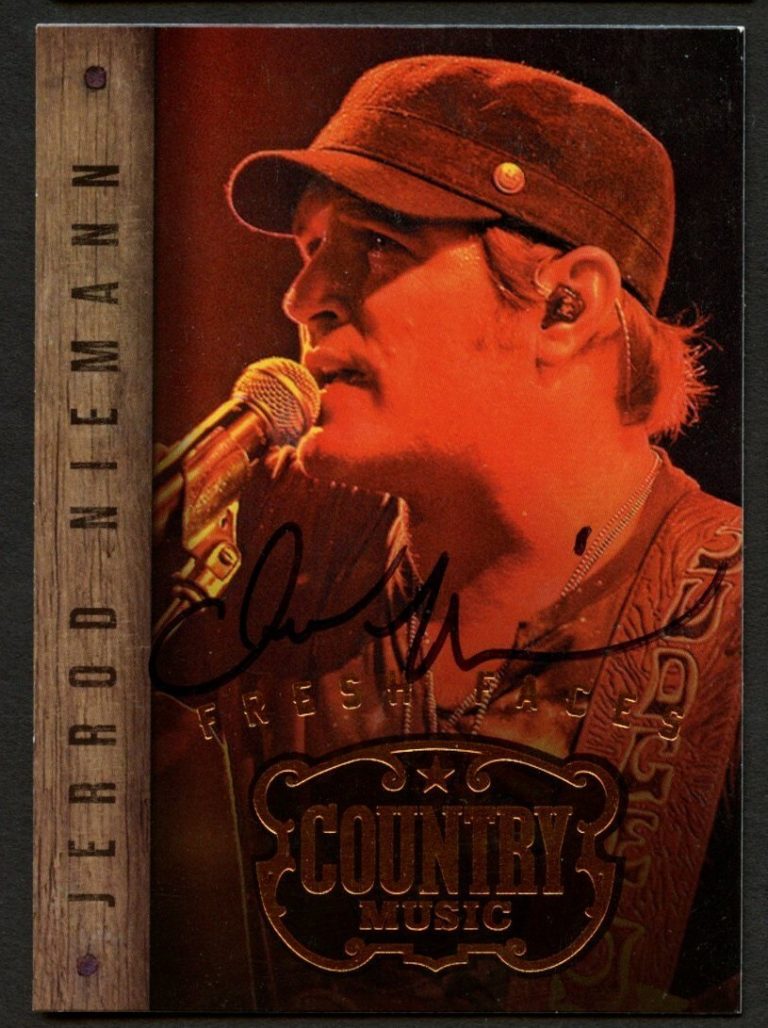 Jerrod Niemann #11 signed autograph auto 2014 Panini Country Music Card