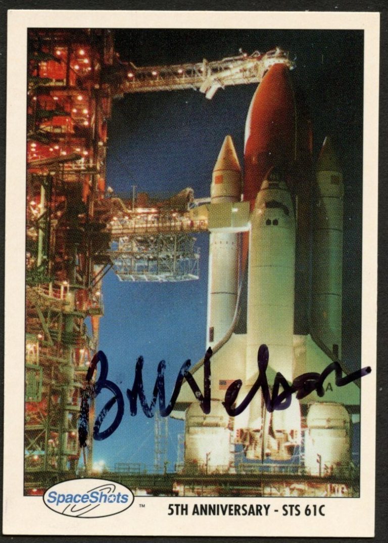 Bill Nelson #153 signed autograph auto Space Shots Trading Card NASA