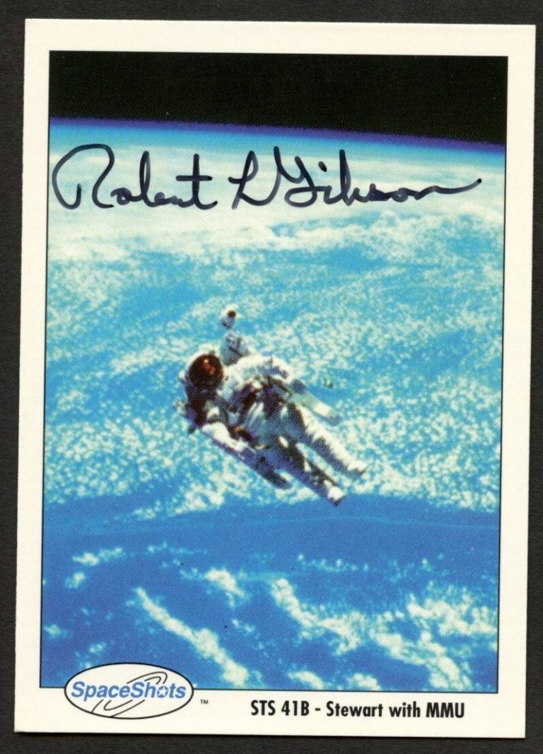 Robert Hoot Gibson #177 signed autograph auto Space Shots Trading Card NASA