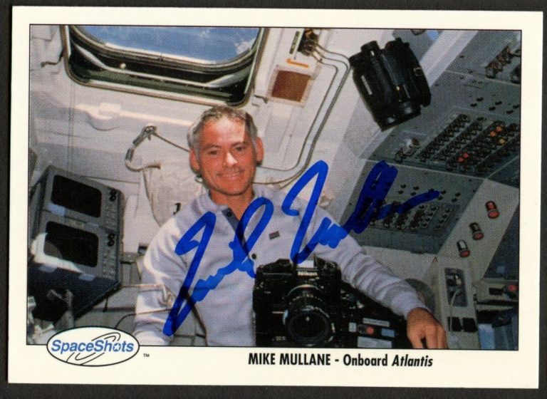 Mike Mullane #128 signed autograph auto Space Shots Trading Card NASA
