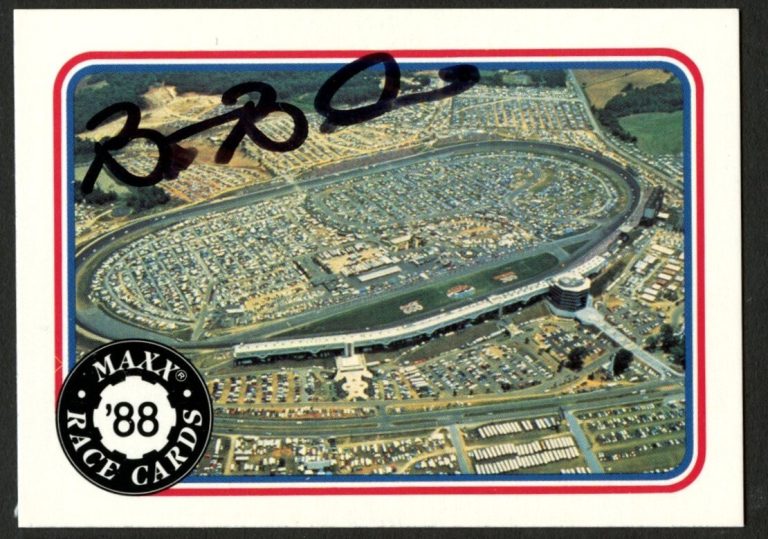 Brett Bodine #56 signed autograph auto 1988 Maxx NASCAR Racing Trading Card