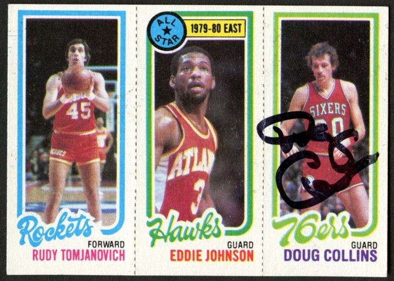 Doug Collins signed autograph auto 1980-81 Topps Basketball Trading Card