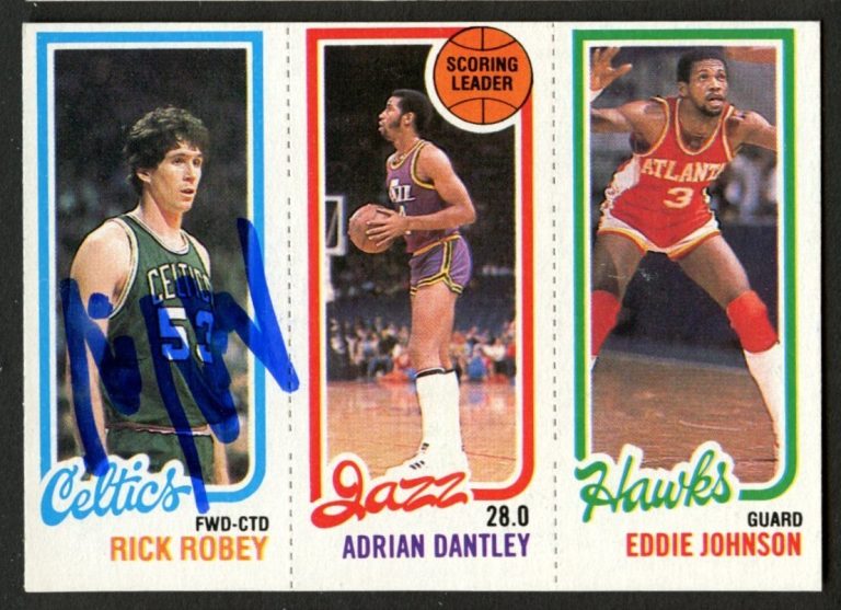 Rick Robey signed autograph auto 1980-81 Topps Basketball Trading Card