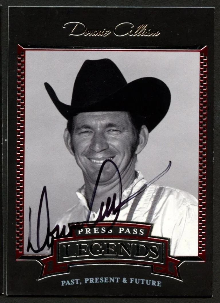 Donnie Allison #16 signed autograph 2005 Press Pass Legends NASCAR Trading Card