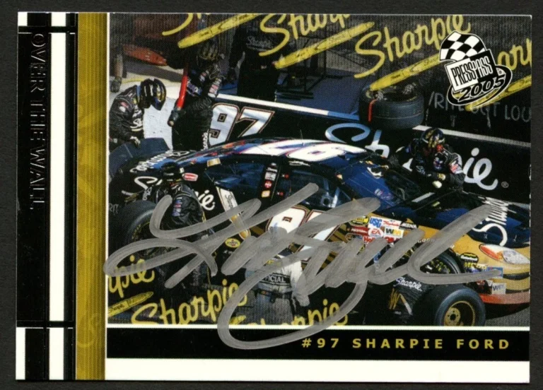 Kurt Busch #69 signed autograph auto 2005 Press Pass NASCAR Trading Card