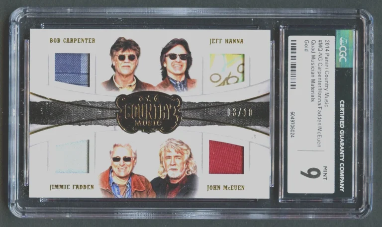 Carpenter Hanna Fadden McEuen #MQ-NG 2014 Panini Country Music CGC Grade 9