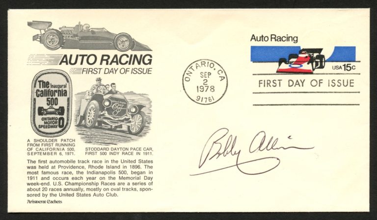 Bobby Allison d2024 signed autograph American Race Car Driver NASCAR FDC
