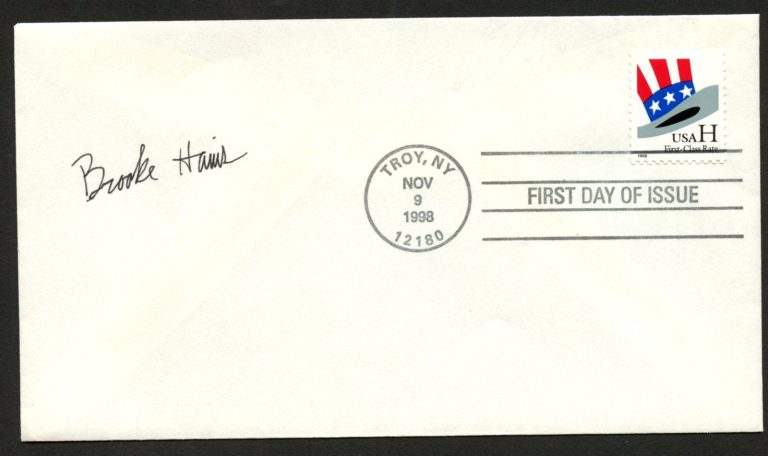 Brooke Harris signed autograph American Author FDC Postal Cover