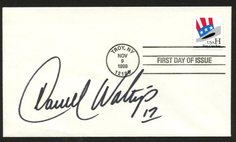 Darrell Waltrip signed autograph American Motorsports Analyst & Author FDC