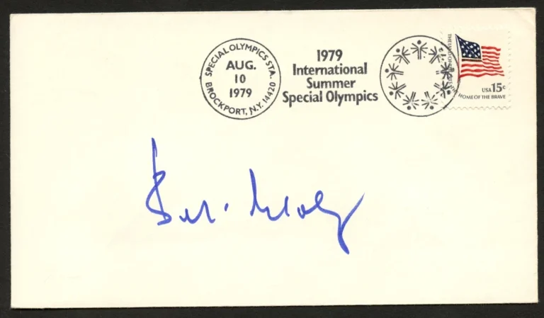 Gustav Bubi Scholz signed autograph German Boxer Postal Cover