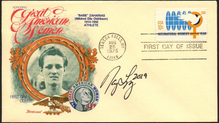 Nancy Lopez signed autograph FDC cover American Professional Golfer