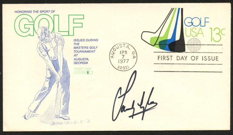 Sandy Lyle signed autograph FDC cover Scottish Professional Golfer