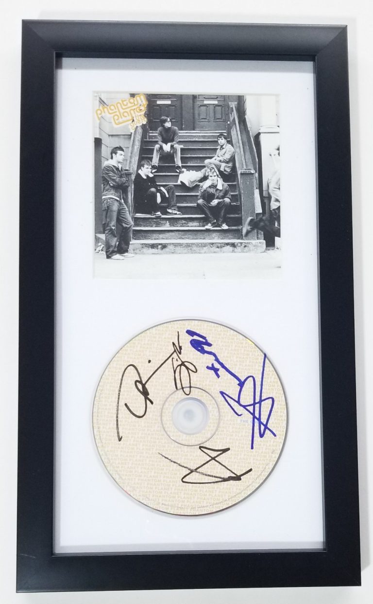 Phantom Planet REAL hand SIGNED The Guest CD Framed Display #1 COA Schwartzman