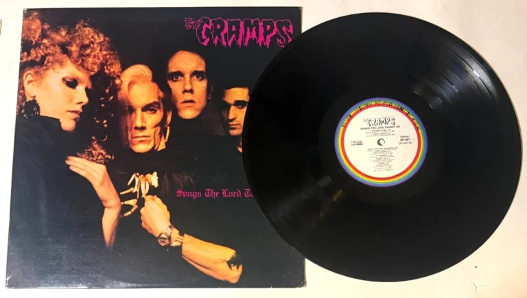 The Cramps Songs Lord Taught Us Vinyl LP IRS Records 2nd Pressing Promo SP-007