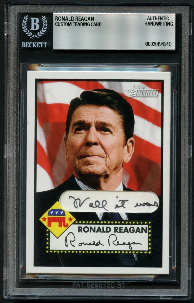 Ronald Reagan HANDWRITTEN WORDS 