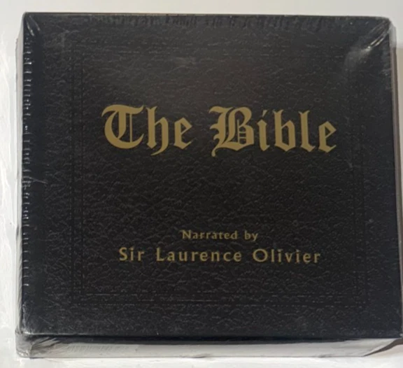The Bible – Narrated by Sir Laurence Olivier 6-CD Box Set NEW & SEALED RARE