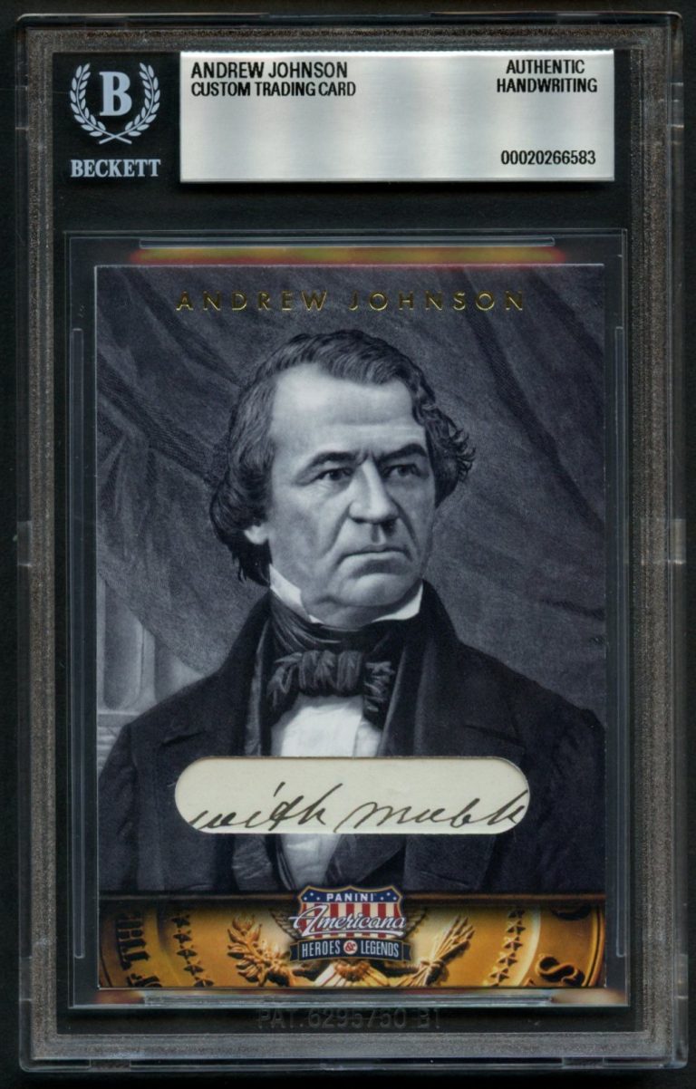 Andrew Johnson HANDWRITTEN WORDS 