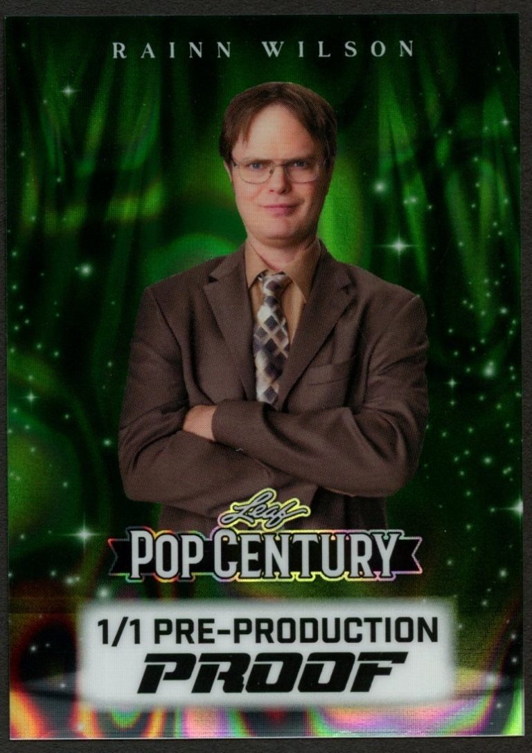 Riann Wilson 2026 Leaf Pop Century Pre-Production Proof 1/1