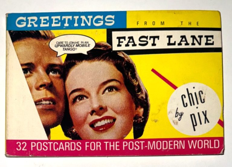 Greetings From The Fast Lane Chic Pix 1986 Postcard Book 18 Remaining Incomplete