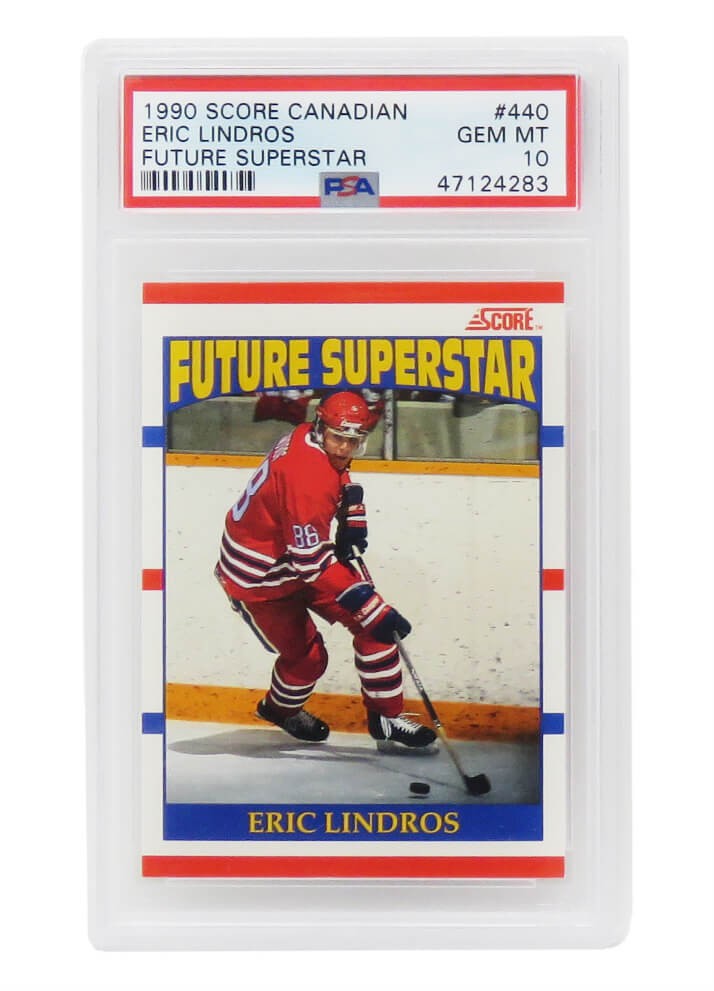 Eric Lindros 1990 Score Canadian Future Superstar #440 RC Rookie PSA 10 GEM MINT