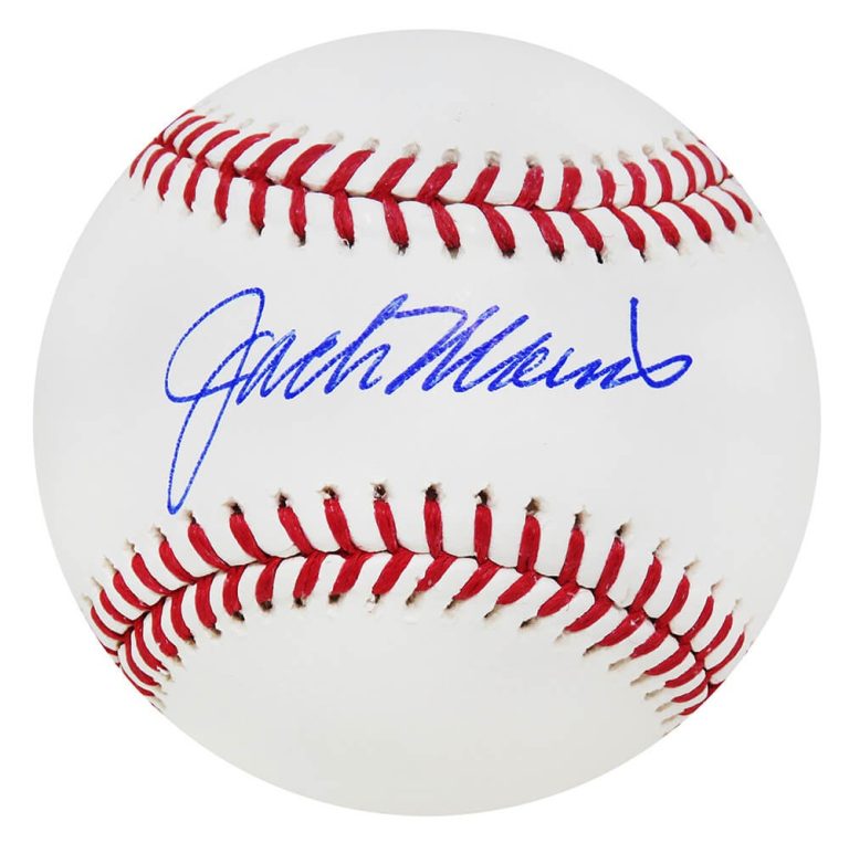 Twins/Tigers JACK MORRIS Signed Rawlings Official MLB Baseball - SCHWARTZ