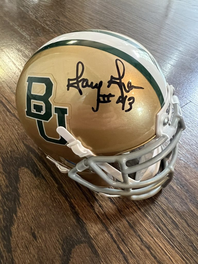 GARY GREEN SIGNED FOOTBALL MINI HELMET AUTOGRAPH BAYLOR BEARS KC CHIEFS