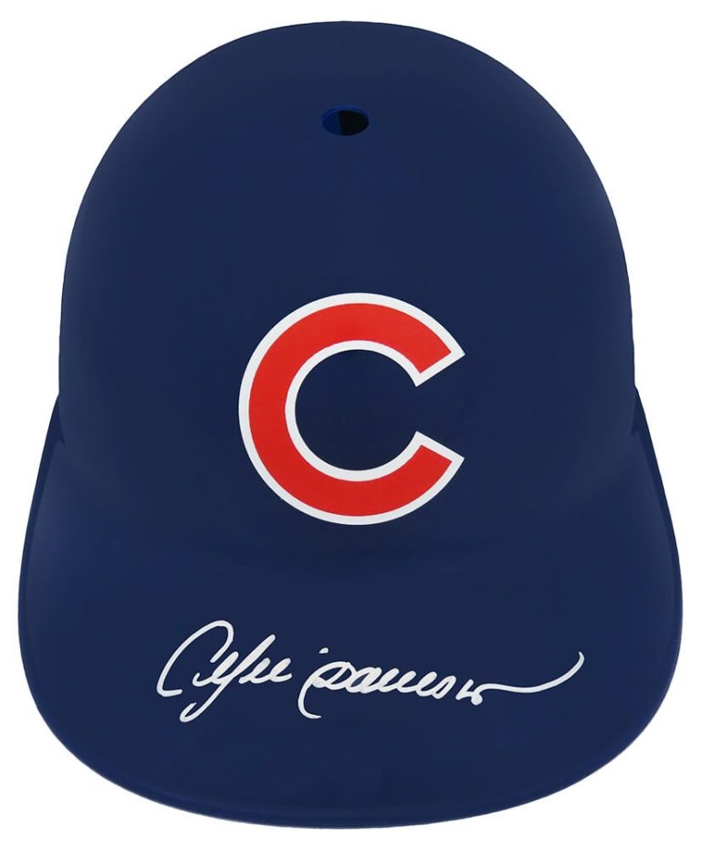 ANDRE DAWSON Signed Chicago CUBS Replica Batting Helmet - SCHWARTZ