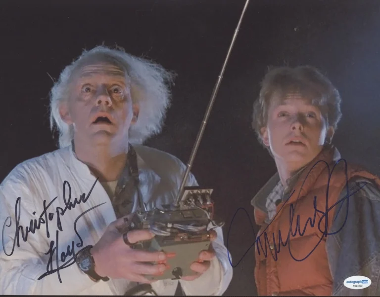 Michael J. Fox & Christopher Lloyd 