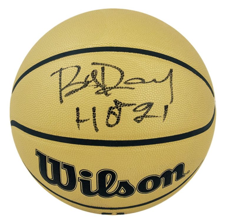 Bob Dandridge Signed Wilson Gold Indoor/Outdoor NBA Basketball w/HOF'21 (SS COA)
