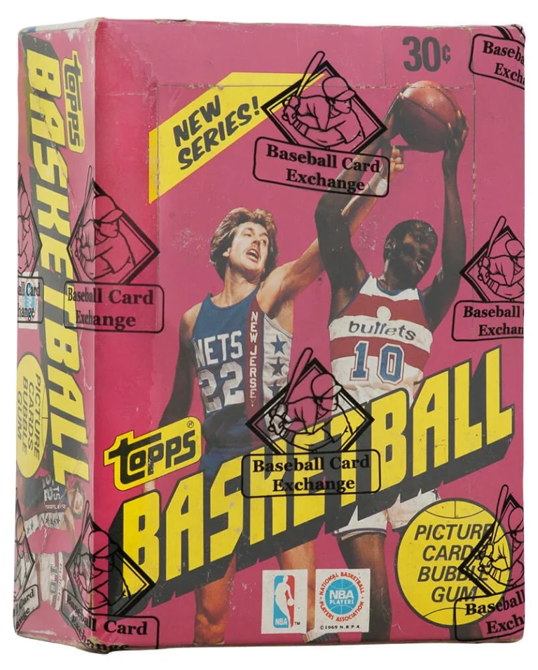 1981-82 Topps Basketball Unopened Wax Box BBCE Sealed Wrapped - 36 Packs (D)