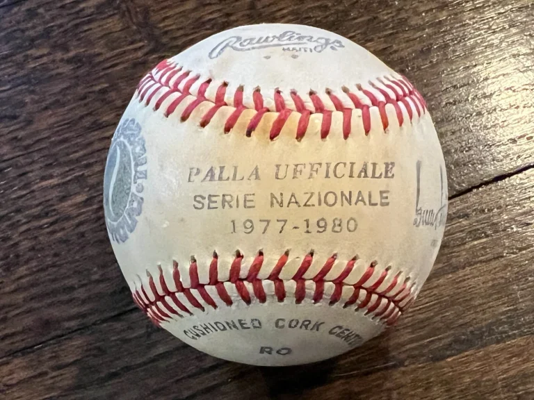 PALLA UFFICIALE SERIE NAZIONALE 1977-1980 VTG ITALIAN OFFICIAL LEAGUE BASEBALL
