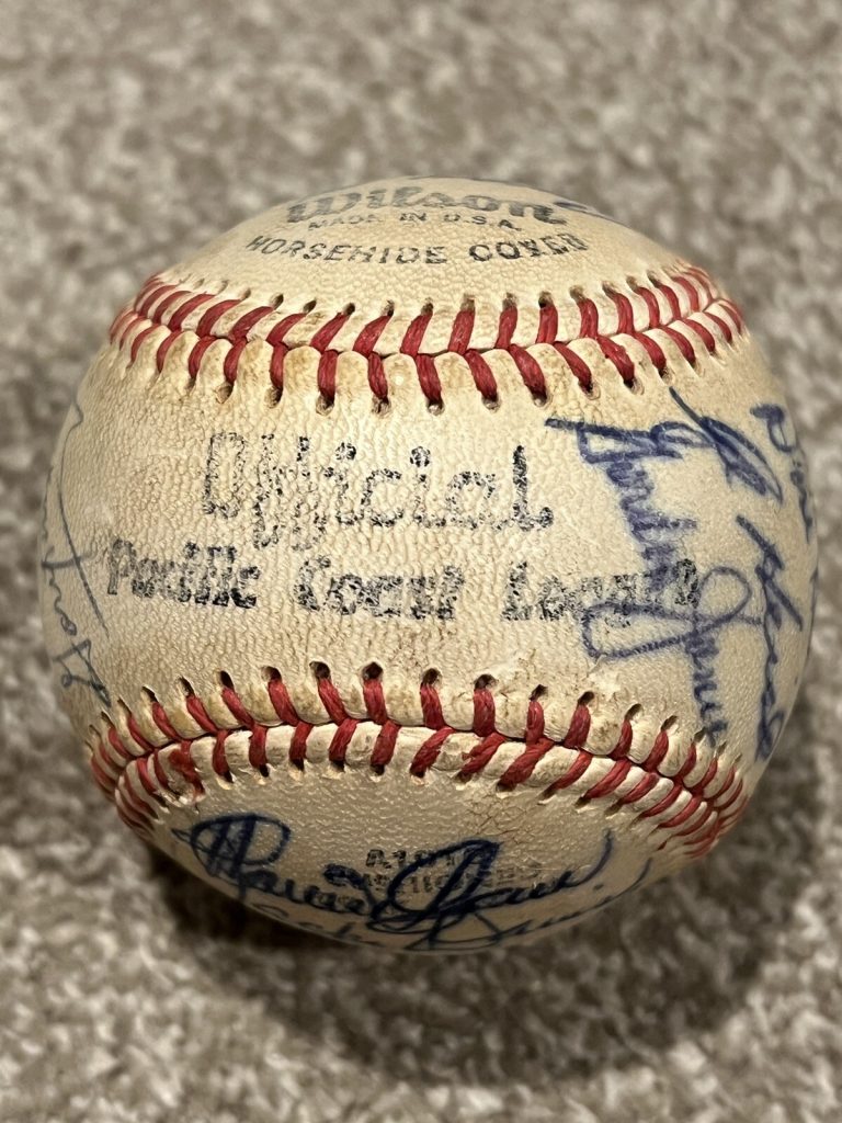 1964 OKLAHOMA 89ers HOUSTON COLT 45s AAA MILB VTG TEAM SIGNED BASEBALL AUTO PCL