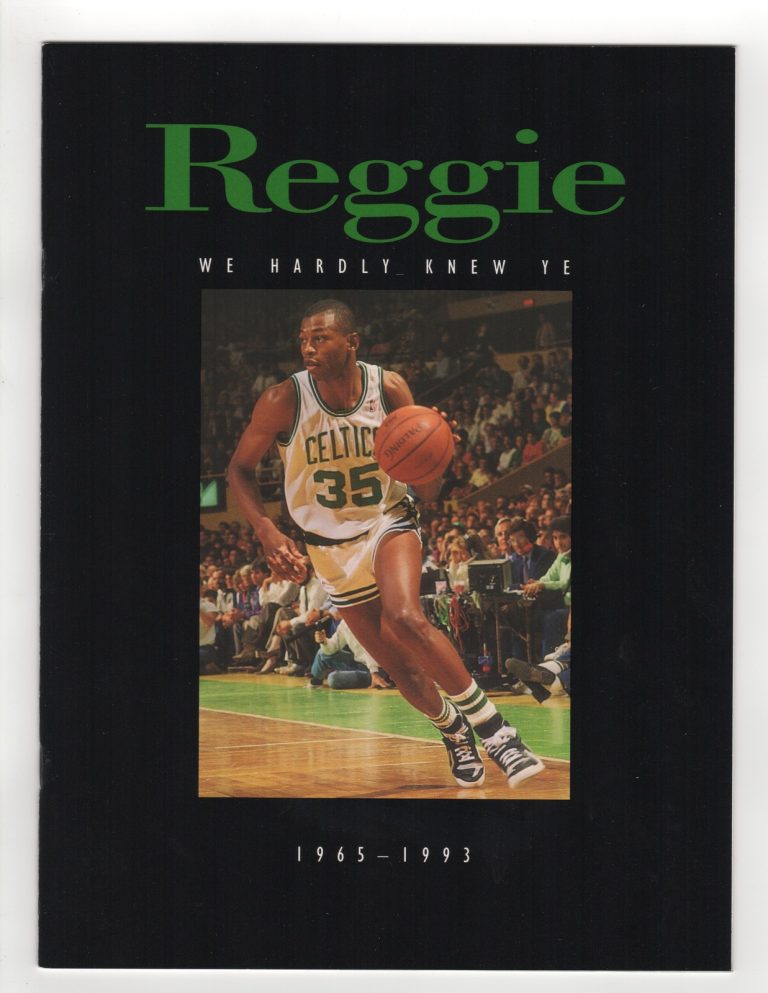Reggie Lewis Boston Celtics 1993 Magazine 