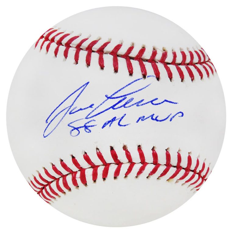 Jose Canseco A's Signed Official MLB Baseball w/88 AL MVP - SCHWARTZ COA