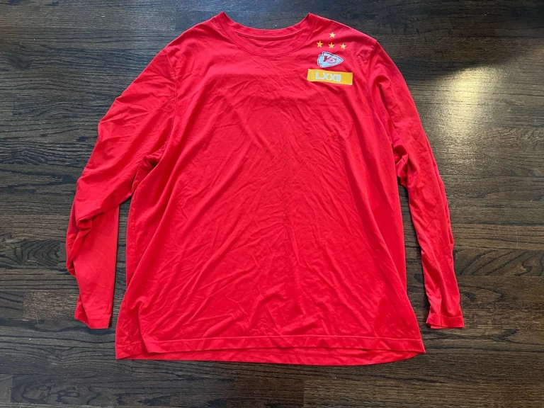 KANSAS CITY CHIEFS USED TEAM ISSUED FOOTBALL SHIRT SIZE 3XL CHUKWUEBUKA GODRICK
