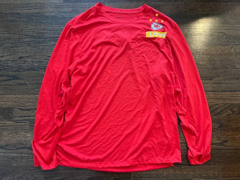 KANSAS CITY CHIEFS GAME USED ? TEAM ISSUED FOOTBALL SHIRT SIZE 3XL LUCAS NIANG