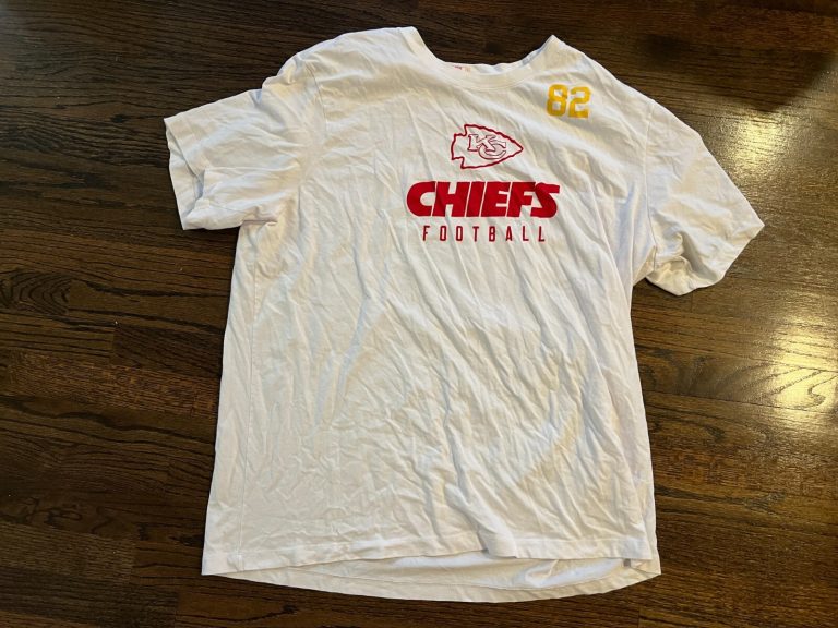 KANSAS CITY CHIEFS USED ? TEAM ISSUED FOOTBALL SHIRT 3XL IRV SMITH JR. #82
