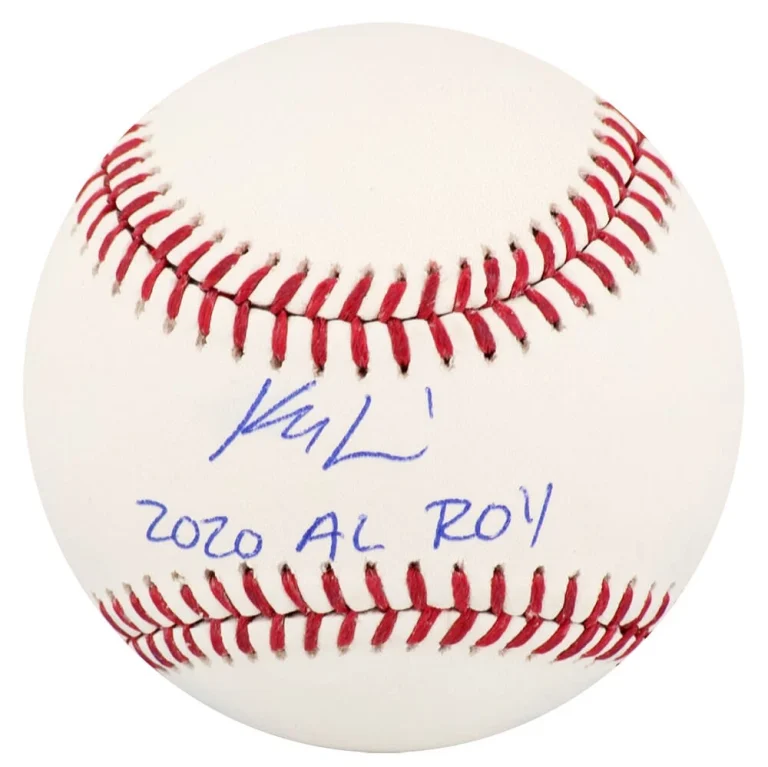 Kyle Lewis Signed Rawlings Official MLB Baseball w/2020 AL ROY  - (FANATICS COA)