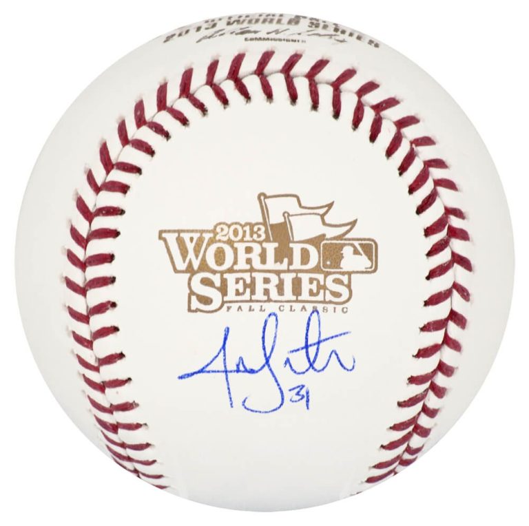 Jon Lester Signed Rawlings 2013 World Series (Red Sox) MLB Baseball - (SS COA)