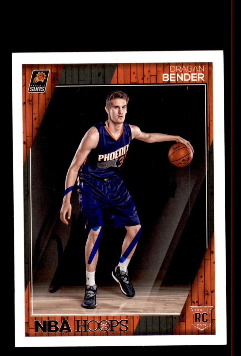 Signed Basketball Card Auto Dragan Bender 2016-17 NBA Hoops #264 Suns